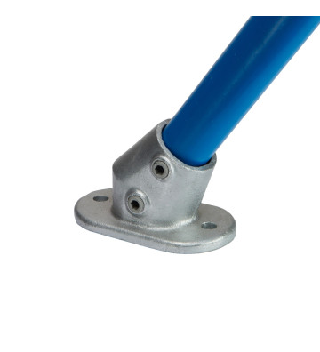 Flangia base variabile da 45° a 60° 63-7 - 42.4 mm 63-7 Kee Klamp® - Kee Safety